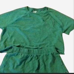 PINK Victoria's Secret Green Jumpsuit